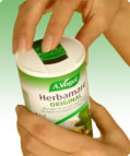 Opening the A.Vogel Herbamare tub