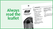 Always read the leaflet Always read the leaflet