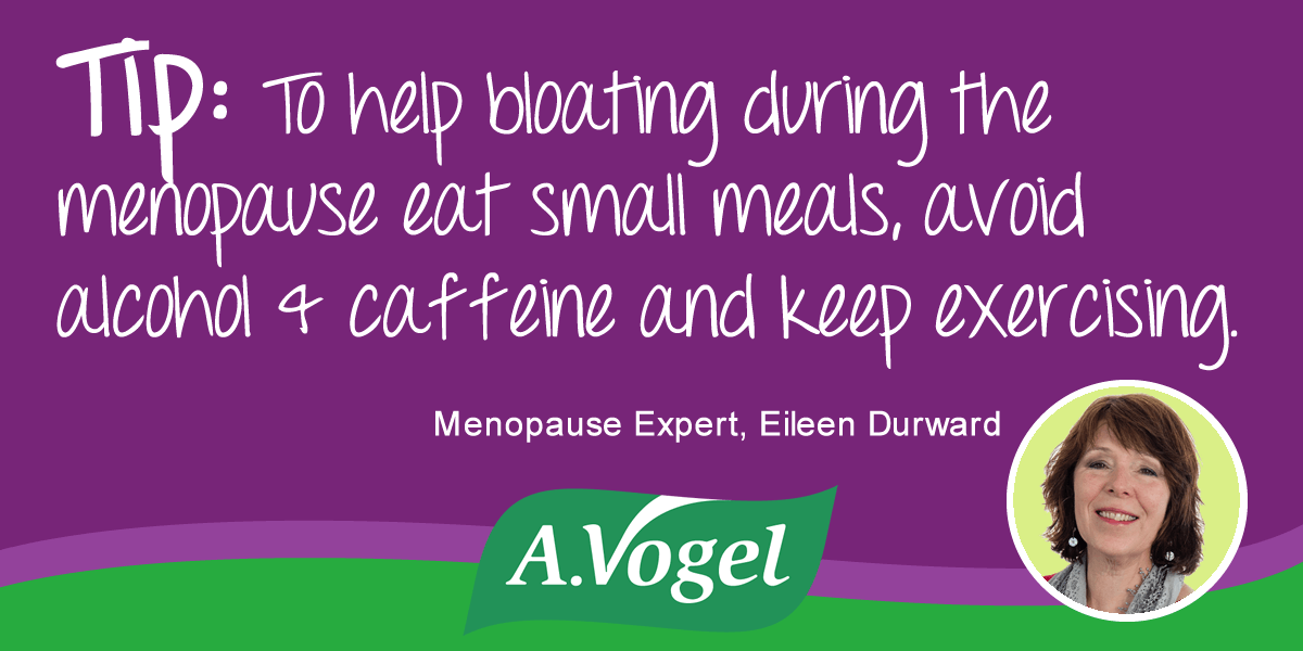 Menopause and bloating causes and solutions during the menopause