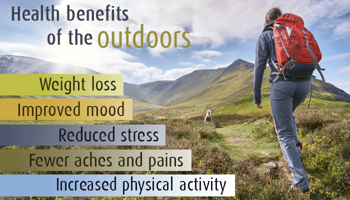 What are the health benefits of nature?