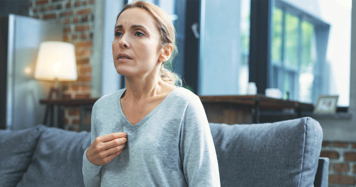 How do you feel after a hot flush? A.Vogel Talks Menopause