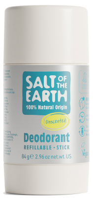 Salt of the Earth Unscented Natural Deodorant Stick