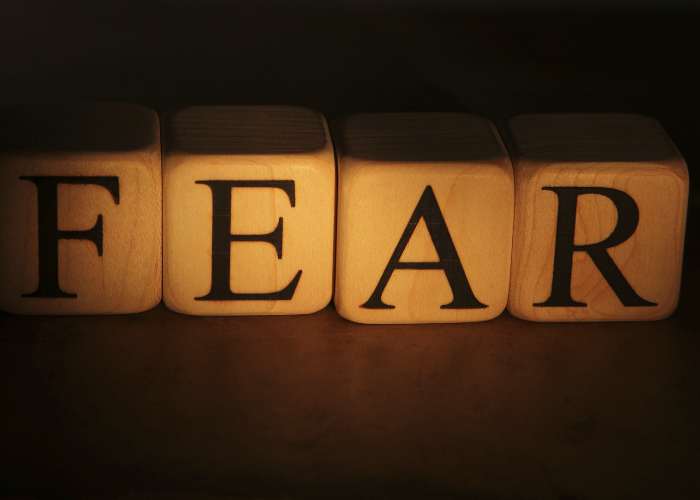 Is fear flooring you or is it false evidence appearing real?