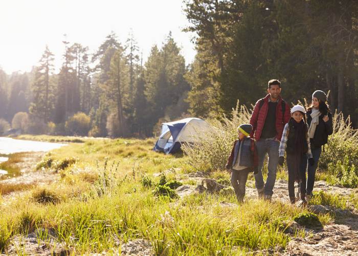Tips for camping with children