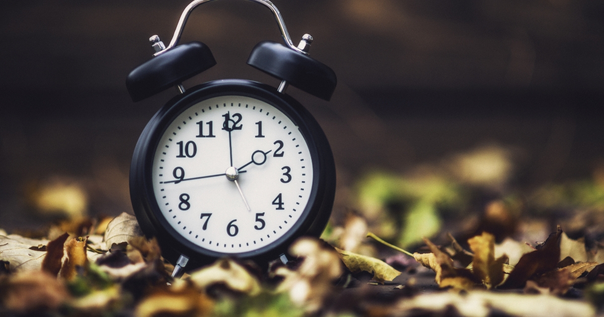 The clocks going back is it a trick or a treat?