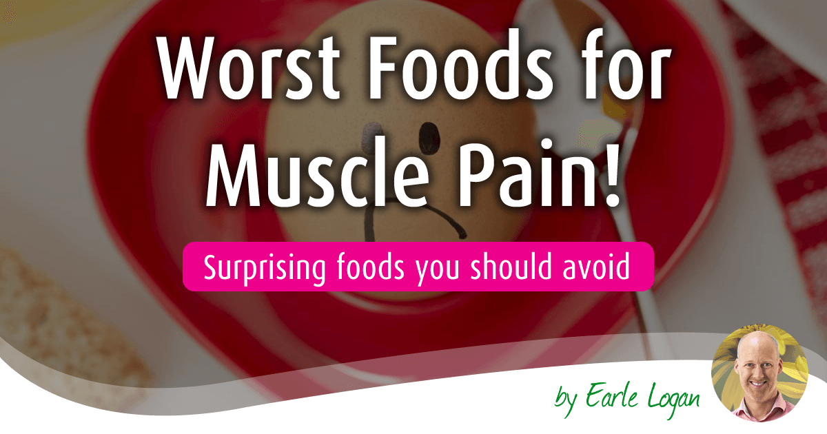 The foods that can make muscle pain worse
