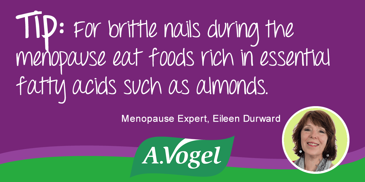 Menopause and brittle nails causes and solutions during the menopause.