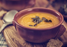 Pumpkin & potato soup