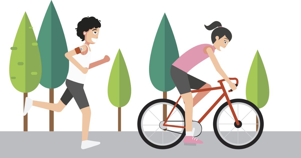 Running vs. cycling - which is better for you?