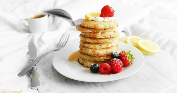 Gluten Free Lemon Pancakes