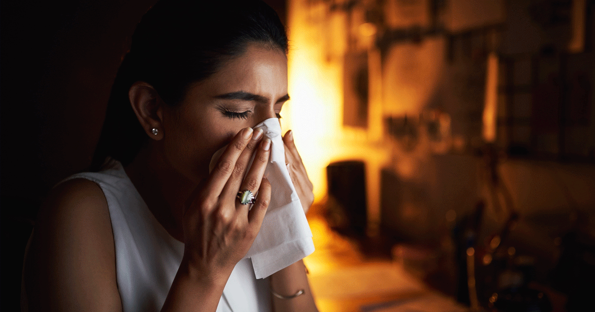 What’s causing my blocked nose at night?