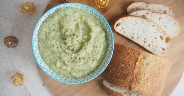 Creamy Cauliflower & Broccoli Soup (Oil Free)