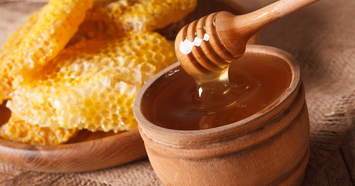 How does honey help a cough?
