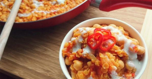 Spicy Tomato Dhal