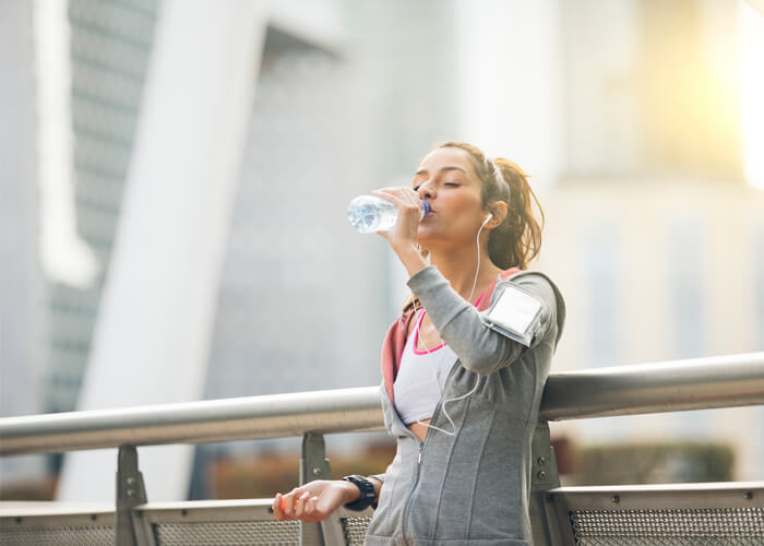 What should I drink whilst running?