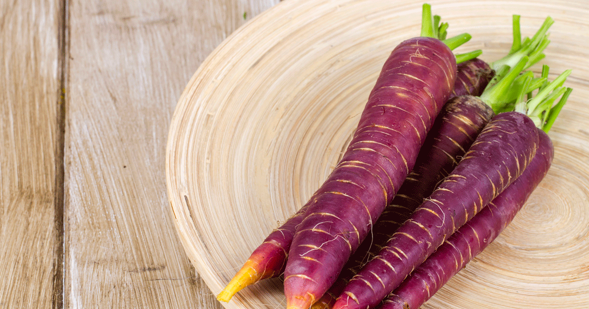 Purple carrots benefits for eye health