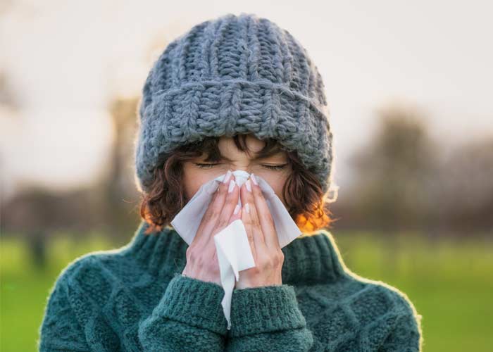Is it normal to get a cold before your period?