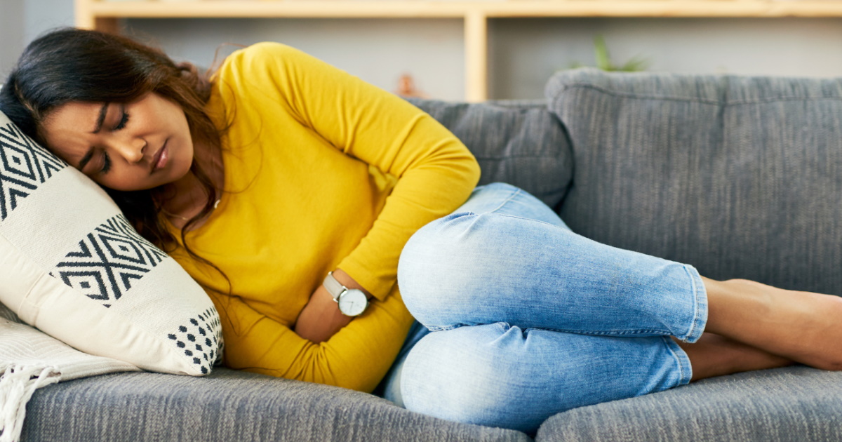 4 signs that your stomach is being affected by stress.