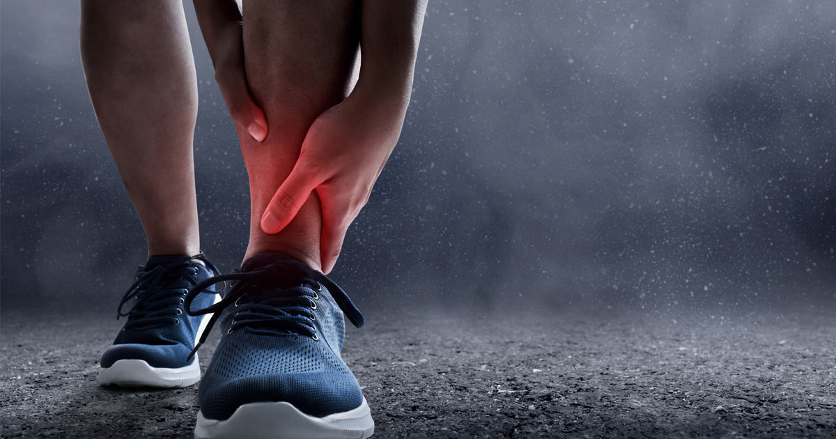 How to treat a sprained ankle