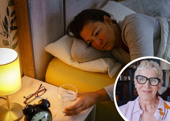 Perimenopause Sleep Struggles: Waking up at night