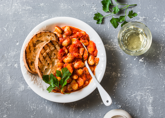 Mediterranean butter beans