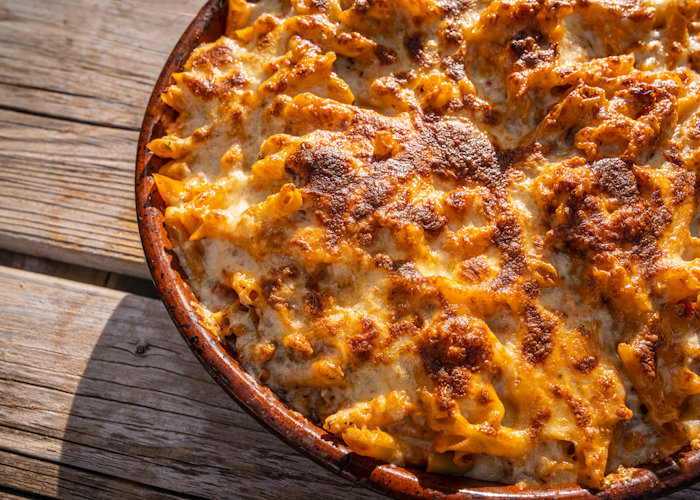 Hidden superfood macaroni cheese