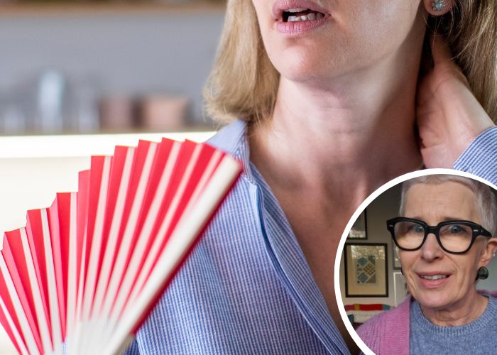 “Hot flushes were my most distressing symptom… It felt like my body was glitching!” | Perimenopause Stories