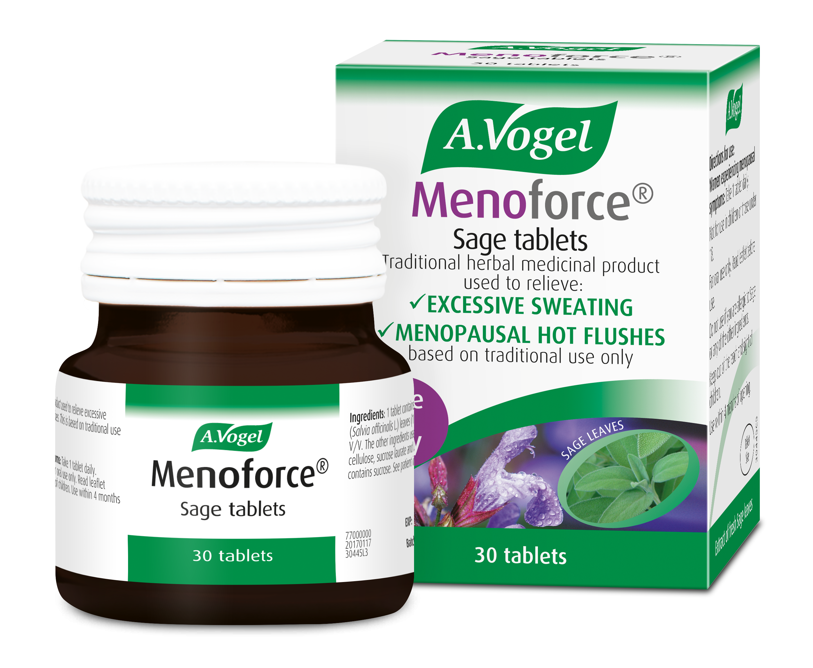 Menoforce® | Sage tablets for menopausal hot flushes