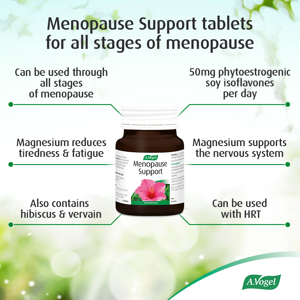 Menopause support Soy Isoflavones for all stages of the menopause