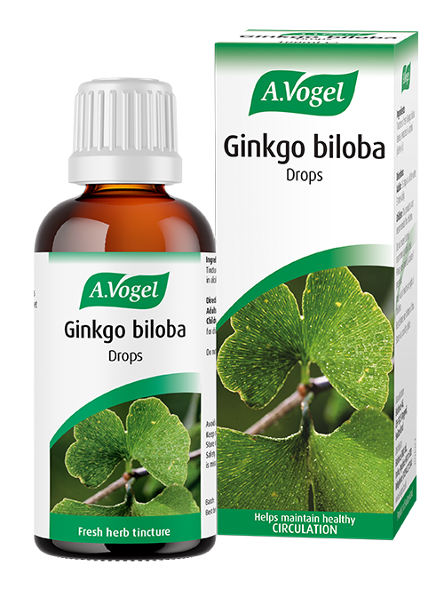 Ginkgo biloba from A.Vogel benefit from fresh extracts of Ginkgo