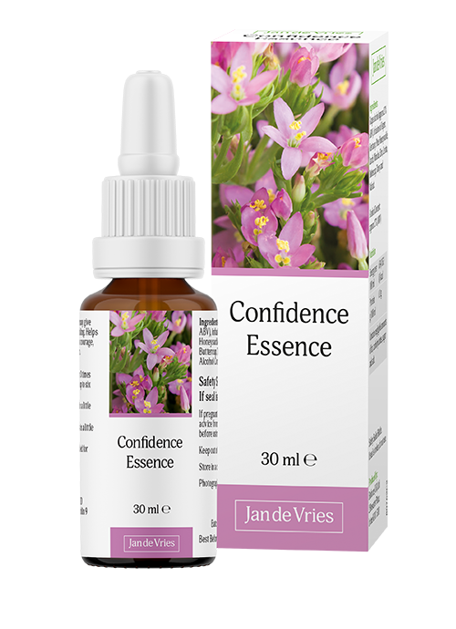 Confidence Essence Bach Flower Remedies range by Jan de Vries