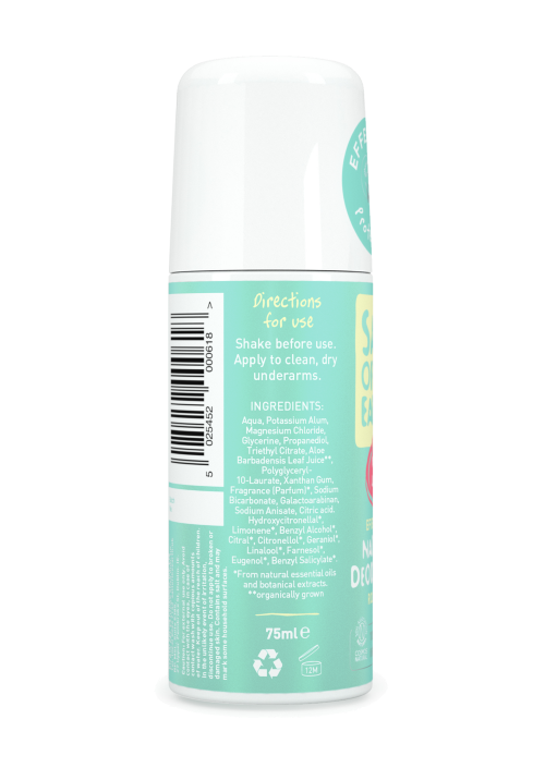 Salt of the Earth Melon & Cucumber RollOn A natural deodorant rollon